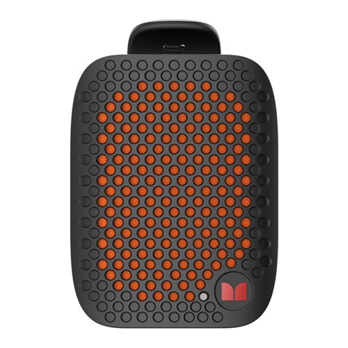 MONSTER ポータブルスピーカー Bluetooth 防水 IPX5 小型 高音質 ワイヤレススピーカー ハンズフリー通話 ステレオペア対応 ATOMIC BLASTER MICRO MS62106 BK ブラック