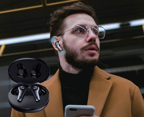 MONSTER ワイヤレスイヤホン Bluetooth ANC ノイズキャンセリング 最大-45dB 外音取り込み 6マイク 通話 高音質 ワイヤレス充電 急速充電 CLARITY 8.0 ANC MH22002