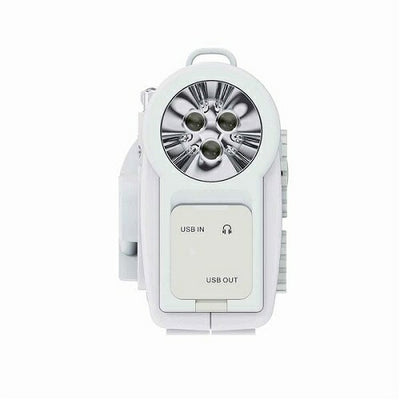 手回し充電ワイドFMラジオ WINTECH KDR-108W