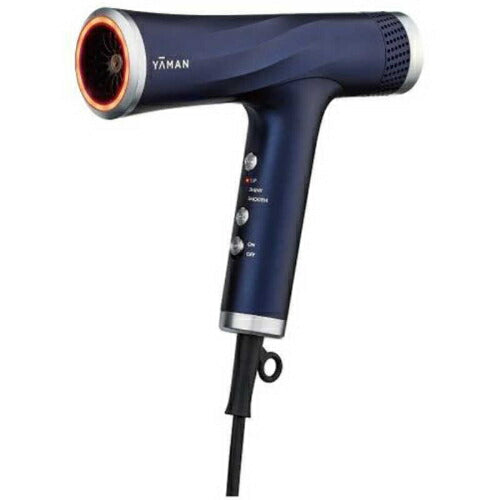 新品⭐︎YAMAN ヘアドライヤー ネイビー ノズル付き(YJHC0L) 艶髪ドライヤー リフトドライヤー S ライト ネイビー ヤーマン YJHC1L