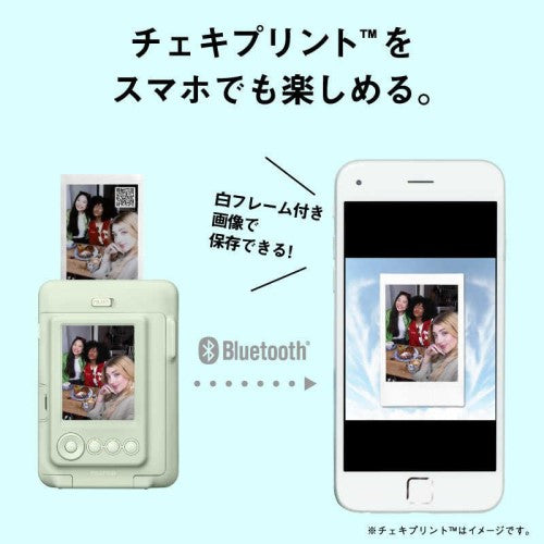 ハイブリッドインスタントカメラ チェキ instax mini LiPlay (ホワイト) MISTY WHITE 富士フイルム INS_LIPLAYC_WHITE
