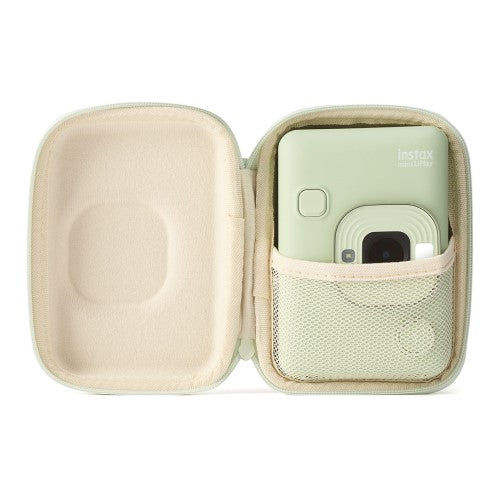 「instax mini LiPlay」用カメラケース(グリーン) 富士フイルム INS_LIPLAYC_CASE_G
