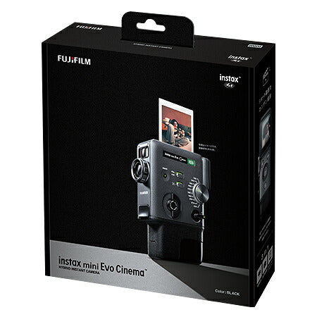 ハイブリッドインスタントカメラ チェキ insta mini Evo Cinema 富士フイルム INS_MINI_EVO_CINEMA
