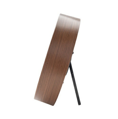 インテリア掛時計 ステップ秒針 ブラウン 保土ヶ谷電子販売 HIC-007RC-BR