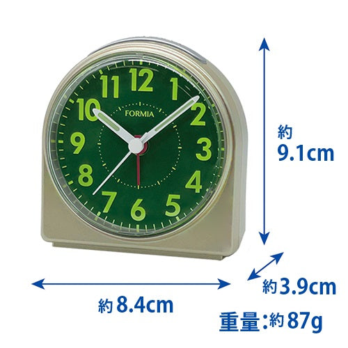 目覚まし時計 ゴールド 保土ヶ谷電子販売 HT-A048W-G