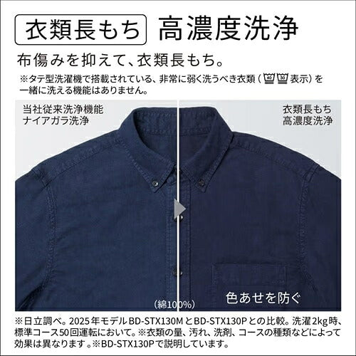 HITACHI 日立 ドラム式洗濯乾燥機 ビッグドラム BD-STX130PL(H) 洗濯13kg/乾燥7kg 左開き ダークグレー