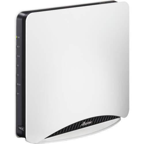 【高速Wi-Fi 6E】NEC Aterm WX11000T12 12ストリーム Wi-Fi 6E(11ax)対応トライバンド(6GHz+5GHz+2.4GHz)無線LANルーター
