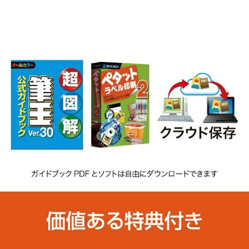 年賀状・住所録ソフト 筆王Ver.30 ソースネクスト フデオウバージョン30