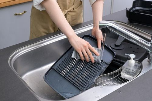 減煙焼き肉グリル 3枚プレート 山善 YHP-TX130(B)