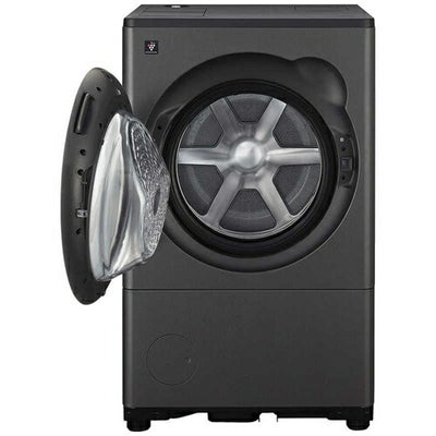シャープ ドラム式洗濯乾燥機 ES-8XS1-HL グレイングレー プラズマクラスター 左開き 洗濯/乾燥容量:8.0/4.0kg