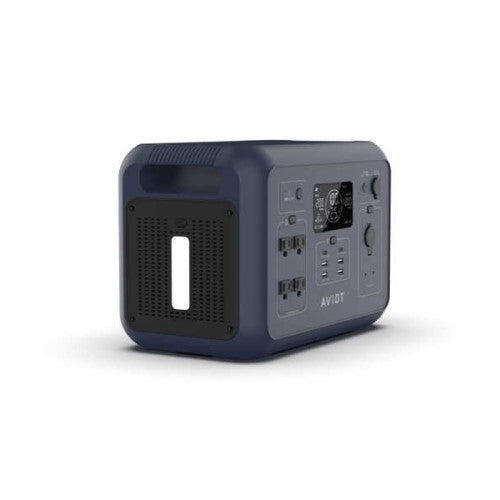 ポータブル電源 リン酸鉄リチウムイオン電池 15出力 AC・DC充電・ソーラー(別売) USB Power Delivery対応 AVIOT PS-F1200-NV