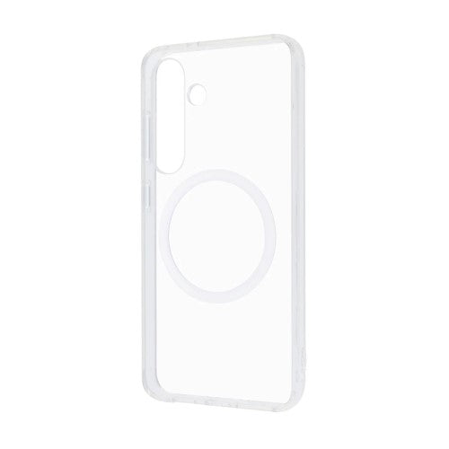 Galaxy S25用 ハイブリッドケース MagSafe対応 マグネットアクセサリー対応 衝撃吸収 バンパー Like standard(クリア) レイアウト RT-GS25MG2/CM