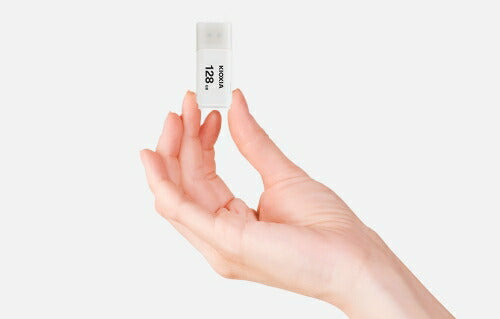 KIOXIA USBメモリ 128GB TransMemory U202 ホワイト KUC-2A128GW USB2.0 正規品 キオクシア フラッシュメモリ データ保存