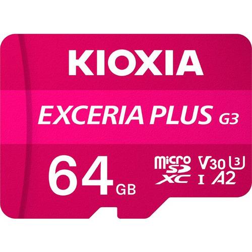 マイクロSDカード EXCERIA PLUS G3 microSDXC UHS-I メモリカード 64GB KIOXIA KMUH-C064G