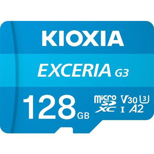 マイクロSDカード EXCERIA G3 microSDHC/microSDXC UHS-I メモリカード 128GB KIOXIA KMU-C128G