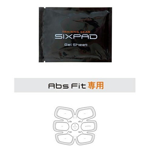 ＭＴＧ エムティージー MTG AbsFit用Gel SheetSIXPAD シックスパッド