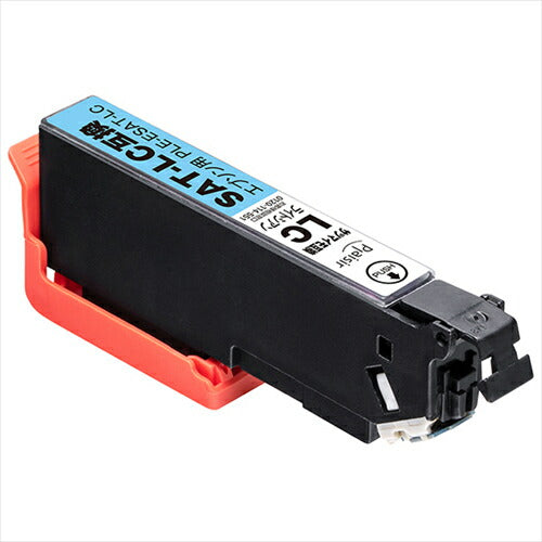 Plaisir プレジール エプソン SAT-LC対応 互換インクカートリッジ ライトシアン PLE-ESAT-LC サツマイモ互換 残量表示対応