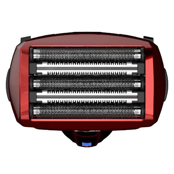 シェーバー 往復式 Vシリーズ ソリッドモデル 5枚刃 充電・交流式/レッド イズミ IZF-V553W-R