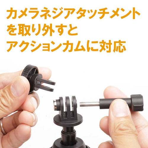 SLIK スリック アクションスタンド305 3WAY 自立脚付5段一脚 ACSTA3053W 3ウェイ雲台 伸縮式