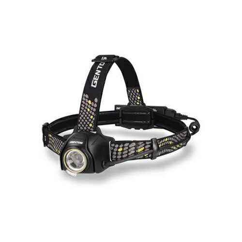 ヘッドライト 明るさ720ルーメン HEAD VADERシリーズ ジェントス HV-1000R