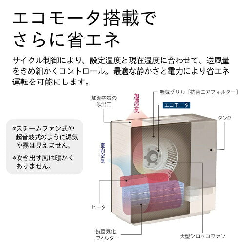 Dainichi ダイニチ ハイブリッド式加湿器 HD-RXT525-W 9畳 ホワイト
