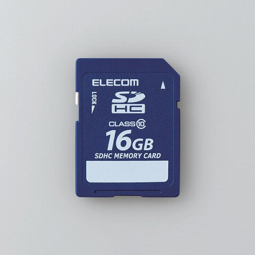 エレコム SDHCカード/データ復旧サービス付/Class10/16GB MF-FSD016GC10R