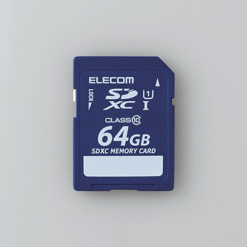 エレコム SDXCカード/データ復旧サービス付/Class10/64GB MF-FSD064GC10R