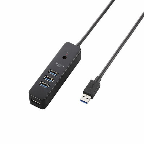 エレコム USB3.0ハブ(4ポートマグネット付き) U3H-T410SBK