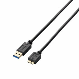 エレコム USB3.0ケーブル(A-microB) USB3-AMB10BK