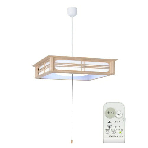 TAKIZUMI 瀧住電機工業 LED和風ペンダントライト RVKR80314 8畳 Pulllswitch
