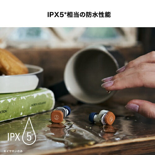ワイヤレスイヤホン ノイズキャンセリング オーディオテクニカ ATH-SQ1TW2NC CA Bluetooth 防水