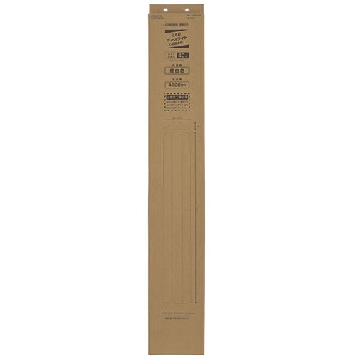 OHM オーム電機 LEDベースライト 逆富士形 40形 LT-BS4400V20N-N 4600lm 昼白色 幅230mm