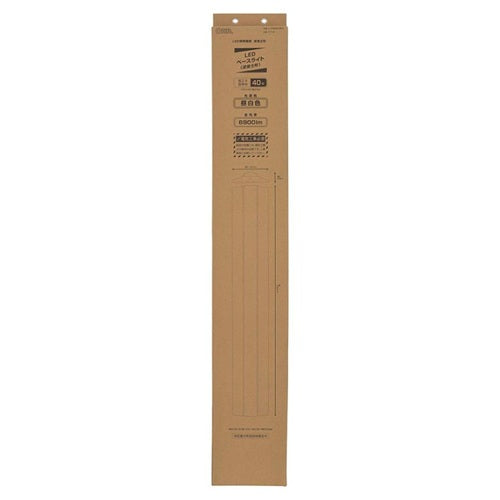 OHM オーム電機 LEDベースライト 逆富士形 40形 LT-BS4600V20N-N 6900lm 昼白色 幅230mm
