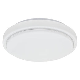 オーム電機 LED内玄関灯 シーリングライト 昼光色 LT-Y18D-GB 100形相当 省エネ コンパクト 天井照明 簡単取付