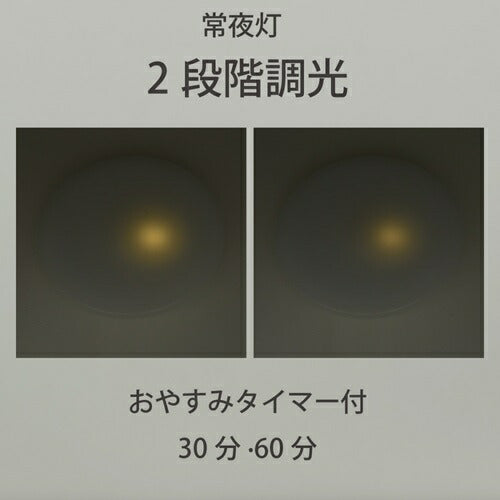 OHM オーム電機 E-Bright LEDシーリングライト LE-YH37D12Y-W40 12畳用 調光 昼光色