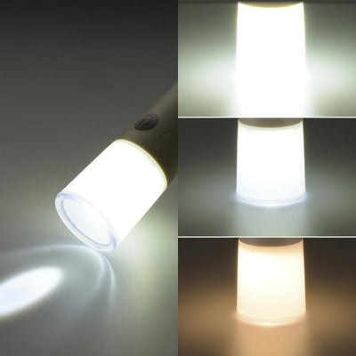 LEDトーチライト&ランタン 300ルーメン オーム LP-300AU-W