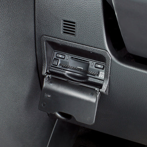 YAC 槌屋ヤック ビルトインETCカバー 盗難防止 すっきり収納 SYNV16 トヨタ 90系 ノア ヴォクシー専用