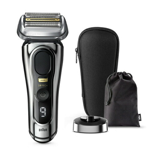 電気シェーバー 充電スタンド＆シェーバーケース付き クローム BRAUN