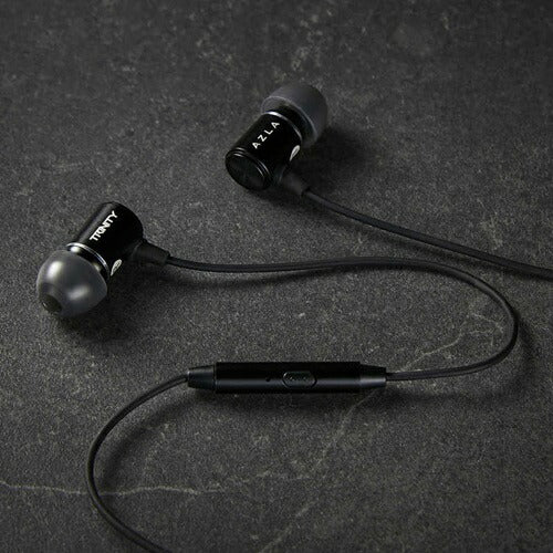イヤホン 有線 タイプC TRINITY カナル型 USB Type-C ブラック Black AZLA AZL-TRINITY-UC-BLK