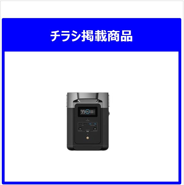 DELTA2【ポータブル電源1024Wh/AC最大出力1200W】 Ecoflow（エコフロー ...