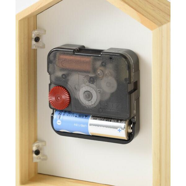 ミニウッドハウスクロック グリーン BRUNO(ブルーノ) BCA027-GR