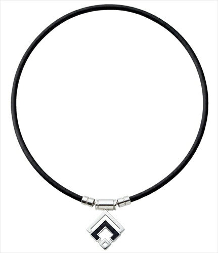 コラントッテ ColanTotte 健康ギア TAO ネックレス ブラック×シルバー ABARD37LL