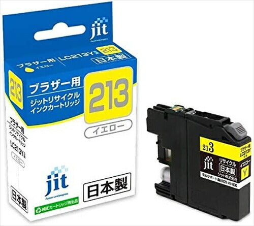 ジット JIT インク ブラザー LC213Y リサイクルインクカートリッジ イエロー JIT-KB213Y-213 リサイクル