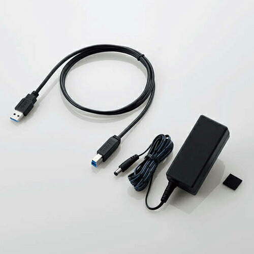 エレコム ELECOM 外付けHDD SeeQVault対応 3.5インチ外付けハードディスク ELD-QEN2040UBK