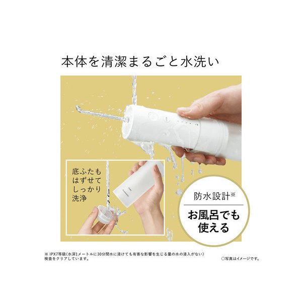 電動歯ブラシ ジェットウォッシャードルツ Panasonic EW-DJ42-W