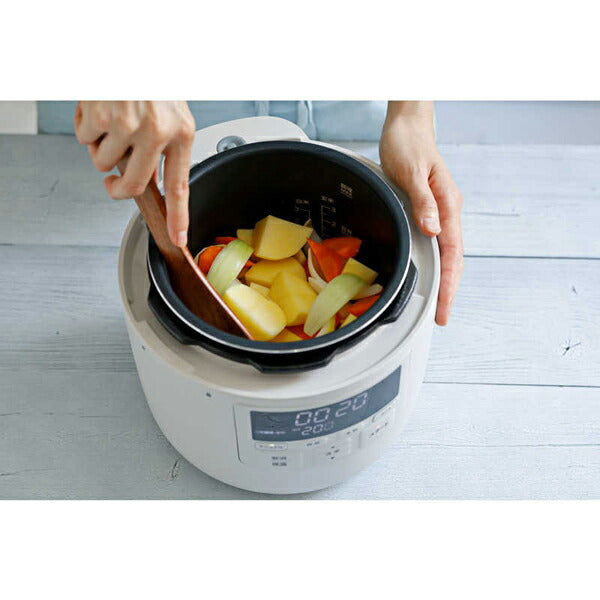 電気圧力鍋 おうちシェフ PRO Mタイプ ホワイト siroca SP-2DM251-W