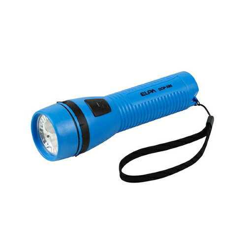 エルパ ELPA 朝日電器 LEDハンディライト 単二形2本 防雨形 DOP-290 BL 灯器