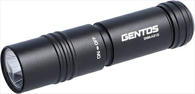 GENTOS ジェントス LED 懐中電灯 明るさ80-120ルーメン 実用点灯3-4時間 防滴 SNM ANSI規格準拠 灯器