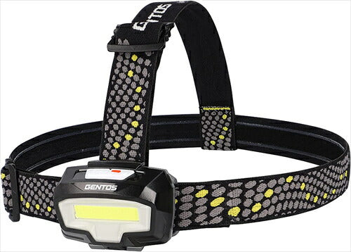 GENTOS ジェントス LED ヘッドライト 明るさ460ルーメン 実用点灯3時間 耐塵 防滴 単4形電池3本使用 コンブレーカー CB-643D ANSI規格準拠 灯器