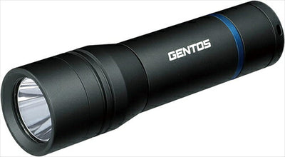 GENTOS ジェントス LED 懐中電灯 明るさ700ルーメン 実用点灯3時間 耐塵 耐水 1m防水 単3形電池3本使用 ステラ ST-033D 灯器